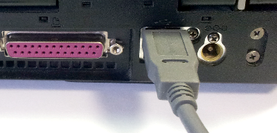 Bancher le lecteur CCD sur le port USB